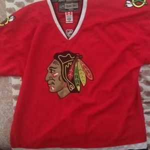 Authentic Blackhawks jersey//Get two for 250
